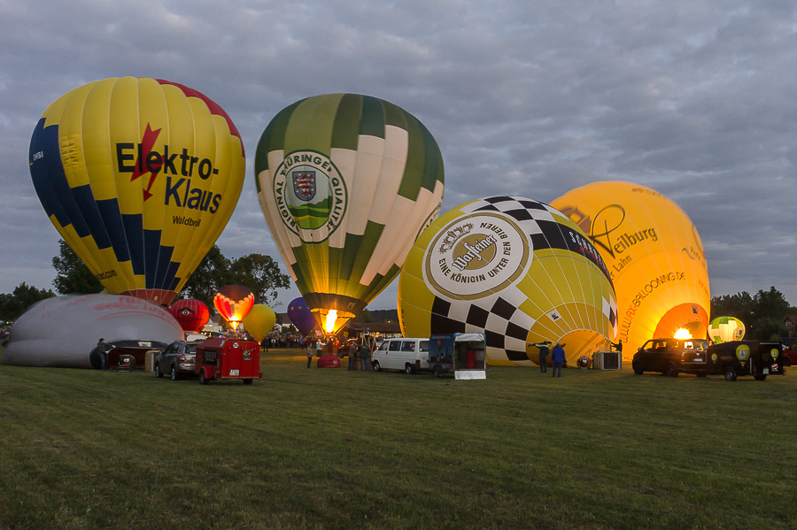 Vorbereitung Ballonglühen I  - (c)2014 Georg Kiesewetter