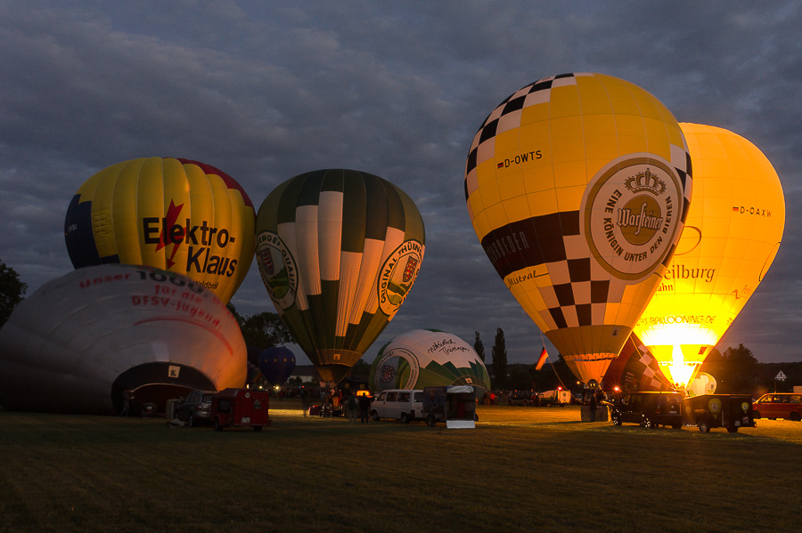 Vorbereitung Ballonglühen II  - (c)2014 Georg Kiesewetter